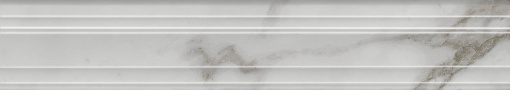 BLF025R Багет Монте Тиберио бежевый светлый глянцевый обрезной 40x7,3x2,7 бордюр KERAMA MARAZZI