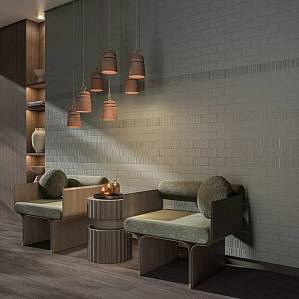 Плитка кабанчик с матовой поверхностью и текстурой Плитка кабанчик с матовой поверхностью и текстурой