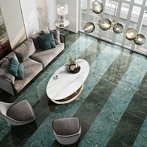 Мозаика ромбовидной формы с мраморной графикой Мозаика ромбовидной формы с мраморной графикой